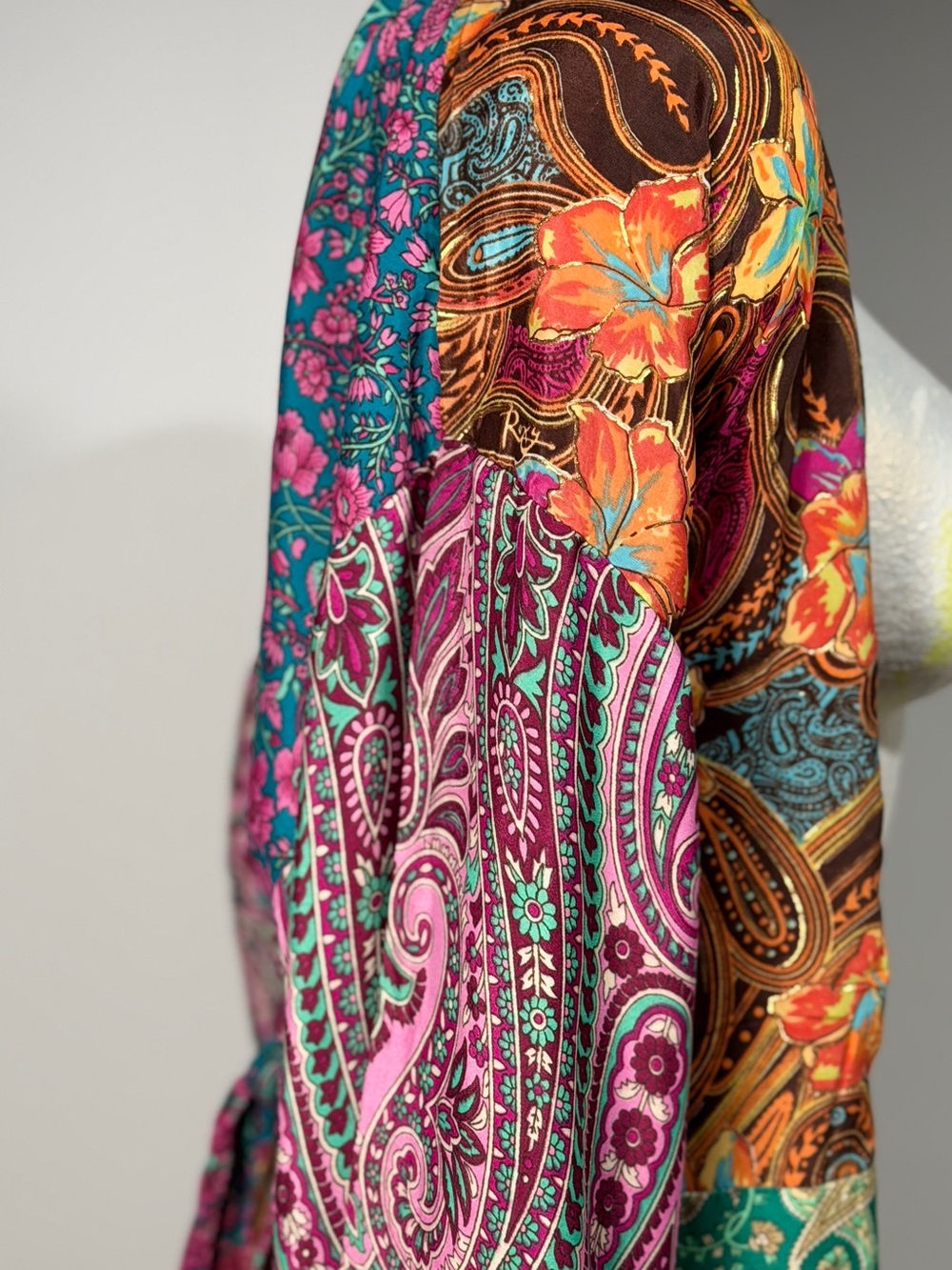 Women’s Multicolor Paisley Swim Cover-Up - Brand: Roxy